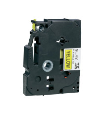 Brother - Nastro laminato flessibile - Nero/Giallo - TZEFX2621 - 9mm x 8mt Brother - Nastro laminato flessibile - Nero/Giallo - TZEFX2621 - 9mm x 8mt