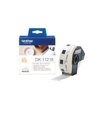 Brother - Rotolo 1000 Etichette circolari adesive diam. 24 mm - DK-11218 Brother - Rotolo 1000 Etichette circolari adesive diam. 24 mm - DK-11218