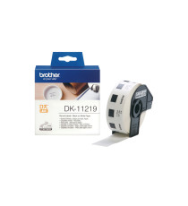 Brother - Rotolo 1200 Etichette circolari adesive diametro 12mm - DK-11219 Brother - Rotolo 1200 Etichette circolari adesive diametro 12mm - DK-11219