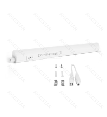 Tubo LED T5 4w,480 lumen,luce naturale 4000K,lampada batten light misura L313xW22xH30 mm mm Equivalenza incandescente: 41W