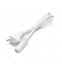 Cavo di alimentazione per tubo LED 1,5m per T5 e per la serie a luce continua per batten light, spina: 2.5A/250V Cavo di alimentazione per tubo LED 1,5m per T5 e per la serie a luce continua per batten light, spina: 2.5A/250V