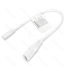 Cavo di collegamento per batten light T5 tubo led, Lunghezza del cavo: 30cm, Voltaggio: 220-240V, Intensità corrente: Max.2.5A Cavo di collegamento per batten light T5 tubo led, Lunghezza del cavo: 30cm, Voltaggio: 220-240V, Intensità corrente: Max.2.5A