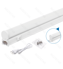 Tubo LED T5 0,9mt 12w,1320 lumen,luce calda 3000K,lampada batten light misura L880xW23xH34mm Equivalenza incandescente: 89W Tubo LED T5 0,9mt 12w,1320 lumen,luce calda 3000K,lampada batten light misura L880xW23xH34mm Equivalenza incandescente: 89W