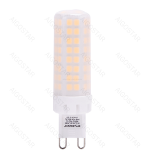 Lampadina led G9 7W 770 lumen luce calda 3000K Dimensioni:D19xH68 mm Angolo 360 gradi, Equivalenza incandescente: 58W