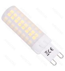 Lampadina led G9 7W 770 lumen luce fredda 6500K Dimensioni:D19xH68 mm Angolo 360 gradi, Equivalenza incandescente: 58W