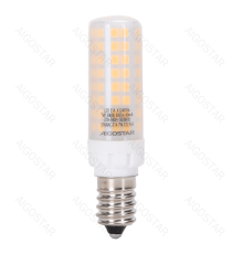 Lampadina led E14 7W attacco E14 770 lumen luce calda 3000K, D19xH71 mm CRI 80+ Equivalenza incandescente: 58W Lampadina led E14 7W attacco E14 770 lumen luce calda 3000K, D19xH71 mm CRI 80+ Equivalenza incandescente: 58W