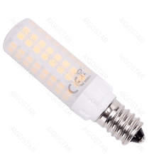 Lampadina led E14 7W attacco E14 770 lumen luce calda 3000K, D19xH71 mm CRI 80+ Equivalenza incandescente: 58W Lampadina led E14 7W attacco E14 770 lumen luce calda 3000K, D19xH71 mm CRI 80+ Equivalenza incandescente: 58W