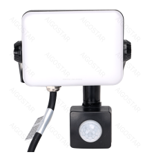 Flood light LED antiabbagliamento con sensore 20W 2200 lumen,luce fredda 6500K IP65 faro led Dimensioni: L122xW164xH54mm Flood light LED antiabbagliamento con sensore 20W 2200 lumen,luce fredda 6500K IP65 faro led Dimensioni: L122xW164xH54mm