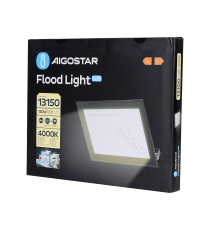 Flood light LED 150W 13150 lumen,luce naturale 4000K IP65 faro led Dimensioni:L330xW274xH32.5mm Equivalenza incand. 600W Serie05 Flood light LED 150W 13150 lumen,luce naturale 4000K IP65 faro led Dimensioni:L330xW274xH32.5mm Equivalenza incand. 600W Serie05