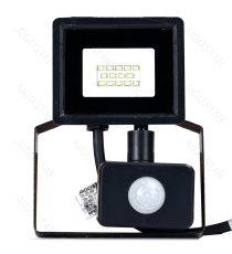 Flood light LED con sensore 10W 750 lumen,luce naturale 4000K IP65 faro led Dimensioni:L150xW114xH53mm Serie05 Flood light LED con sensore 10W 750 lumen,luce naturale 4000K IP65 faro led Dimensioni:L150xW114xH53mm Serie05