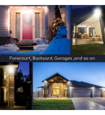 Flood light LED con sensore 30W 2510 lumen,luce naturale 4000K IP65 faro led Dimensioni:L189xW150xH53mm Serie05 Flood light LED con sensore 30W 2510 lumen,luce naturale 4000K IP65 faro led Dimensioni:L189xW150xH53mm Serie05