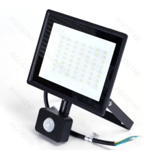 Flood light LED con sensore 50W 4300 lumen,luce naturale 4000K IP65 faro led Dimensioni:L220xW180xH53mm Serie05 Flood light LED con sensore 50W 4300 lumen,luce naturale 4000K IP65 faro led Dimensioni:L220xW180xH53mm Serie05