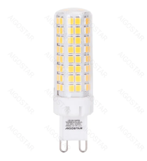Lampadina Led G4 7W 820 lumen luce calda 3000K Dimensioni:D19xH68 mm Equivalenza incandescente: 61W Angolo illuminazione 360