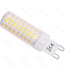 Lampadina Led G4 7W 820 lumen luce calda 3000K Dimensioni:D19xH68 mm Equivalenza incandescente: 61W Angolo illuminazione 360