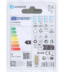 Lampadina Led G4 7W 820 lumen luce fredda 6500K Dimensioni:D19xH68 mm Equivalenza incandescente: 61W Angolo illuminazione 360