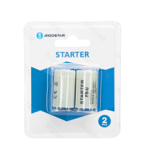 Starter per tubi LED T8 bianco Potenza: 4-65W,80W, Voltaggio: 220-240V Starter per tubi LED T8 bianco Potenza: 4-65W,80W, Voltaggio: 220-240V