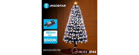 Alberi di Natale in fibra ottica