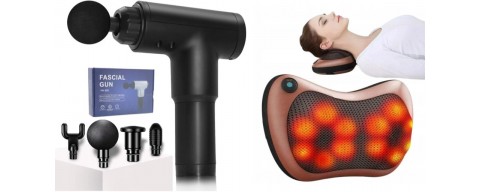 Pistole e fasce massaggianti