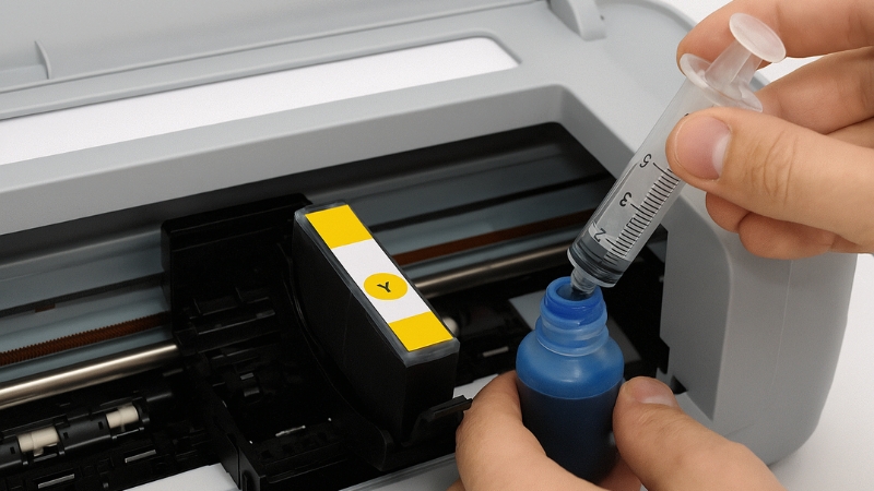 Inchiostri per stampanti selezionati da Punto Rigenera per una stampa efficiente ed una sostituzione sicura.