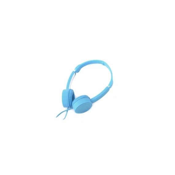 CUFFIE FREESTYLE CON MICROFONO OMEGA FH3920BL AZZURRE - N 1 JACK DA 3.5MM -  RIPIEGABILI ALTA DEFINIZIONE - CAVO 1,2 METRI