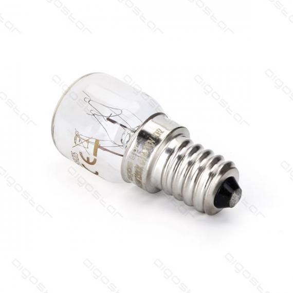 LAMPADINA PER FORNO T22 15W E14 90 LUMEN 2300K LUCE CALDA W22H49mm A  INCADESCENZA - FORNO A MICROONDE - AIGOSTAR