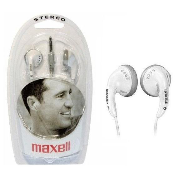 AURICOLARI MAXELL EB-98 BIANCO - WHITE JACK 3,5 303456.00.CN CAVO 120CM  EB98O