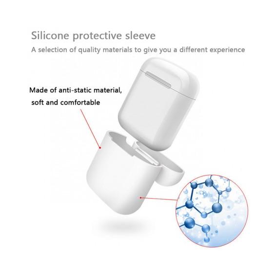 COPPIA DI AURICOLARI CUFFIE i9s TWS BLUETOOTH 5.0 PER IOS E ANDROID BIANCHE  CUFFIE SENZA FILI CON SCATOLA DI RICARICA