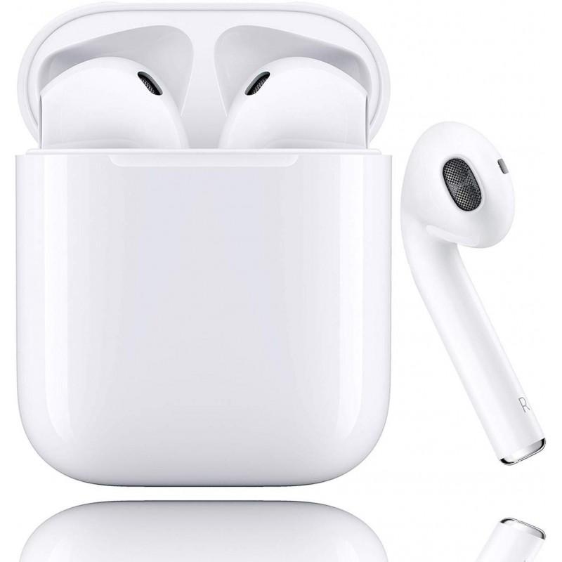 COPPIA DI AURICOLARI CUFFIE inPODS 12 BLUETOOTH 5.0 WIFI Pop-up TOUCH  CONTROL BIANCHE SENZA FILI CON SCATOLA DI RICARICA
